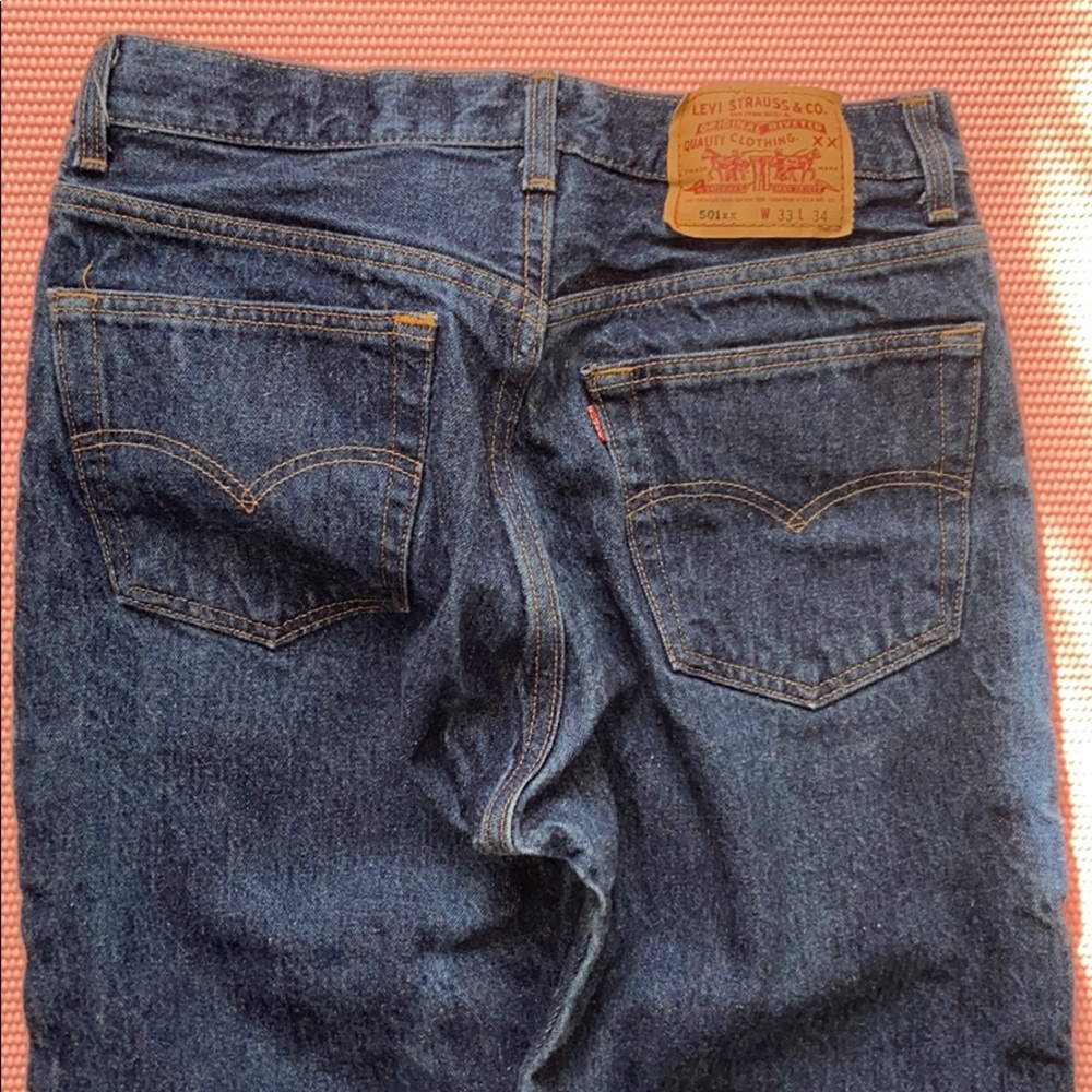Thrifted Levi’s 501- 33/34